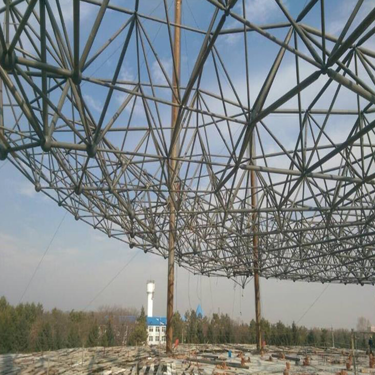 东方球形网架钢结构施工方案